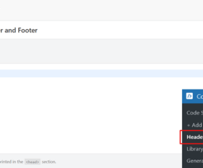 How to Enable Header and Footer in Wordpress Website